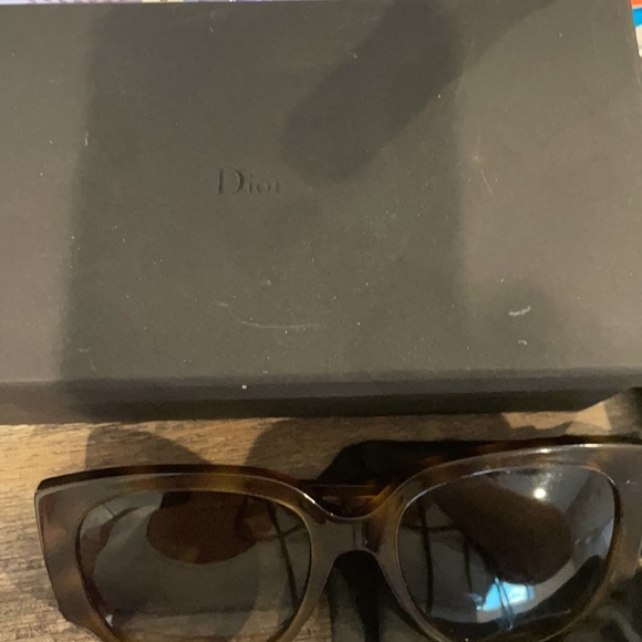 Dior Night 2 05LHA Havana Sunglasses - Picture 9 of 10